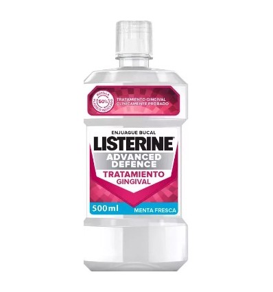 LISTERINE TRATAMIENTO GINGIVAL ENJUAGUE BUCAL 500 ml