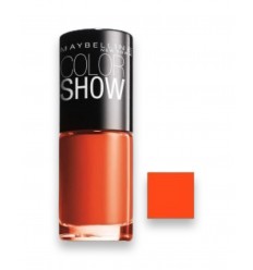 MAYBELLINE COLOR SHOW ESMALTE 341 ORANGE ATTACK 7 ml