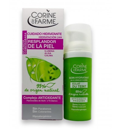 Corine de Farme crema hidratante Hipoalergénica sin colorantes ni parabenos 50 ml