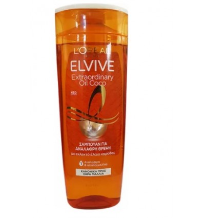 ELVIVE ACEITE EXTRAODINARIO COCO CHAMPÚ 400 ml