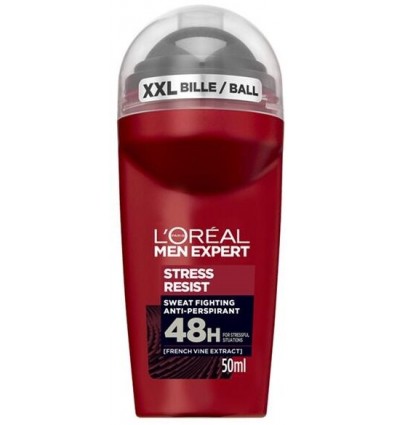 LOREAL MEN STRESS RESIST 48H DEO ROLLON 50 ml