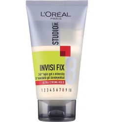 LOREAL STUDIO LINE INVISI FIX 8 GEL FIJADOR 150 ml