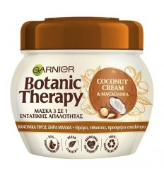 GARNIER BOTANIC THERAPY MASCARILLA CAPILAR Leche De Coco Y Macadamia 300 ml