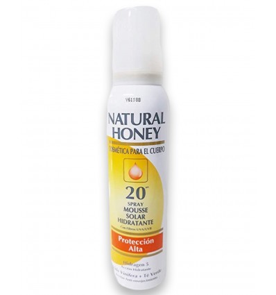 NATURAL HONEY MOUSSE SOLAR HIDRATANTE SPF 20 150 ml