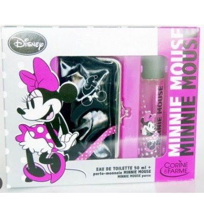 DISNEY MINNIE MOUSSE EDT 50 ml SPRAY + BOLSO