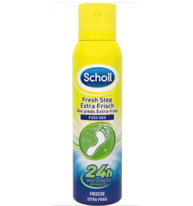 SCHOLL FRESH STEP EXTRA FRESH DESODORANTE DE PIES 24 H 150 ml