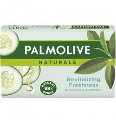 PALMOLIVE NATURALS JABÓN TÉ VERDE Y PEPINO 90 g