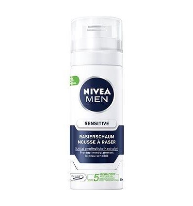 NIVEA MEN SENSITIVE ESPUMA DE AFEITADO 50 ml