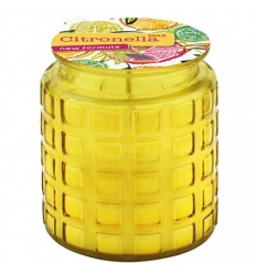 GALA VELA CITRONELA VIDRIO AMARILLO 170 g