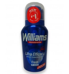 WILLIAMS ULTRA EFFICACY DEO SPRAY CONCENTRADO 75 ml FRESH 0% ALCOHOL MEN