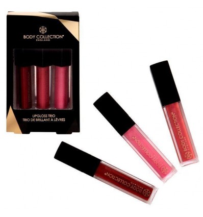 BODY COLLECTION LIPGLOSS aplicador TRIO en caja negra 21 ml Ref. 997110