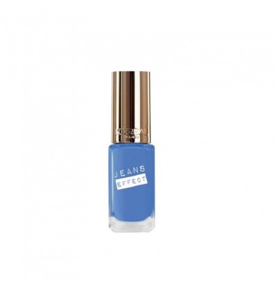 LOREAL COLOR RICHE LACA DE UÑAS EFECTO JEANS 861 AZUR SALOPETTE 5 ml