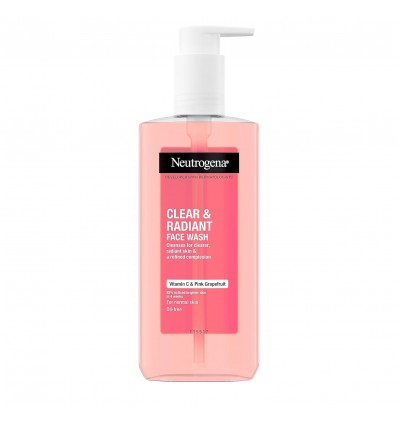 NEUTROGENA CLEAR & RADIANT LIMPIADOR FACIAL OIL FREE 200 ml