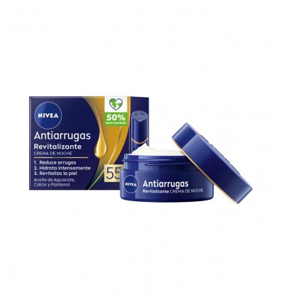 NIVEA ANTIARRUGAS REVITALIZANTE CREMA DE NOCHE 55+ 50 ml