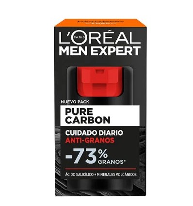 LOREAL MEN EXPERT PURE CARBON CREMA FACIAL ANTI-IMPERFECCIONES 50 ml