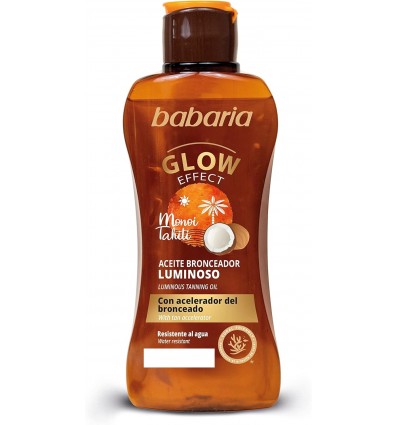 BABARIA ACEITE BRONCEADOR EN GEL EFECTO LUMINOSO 200 ML