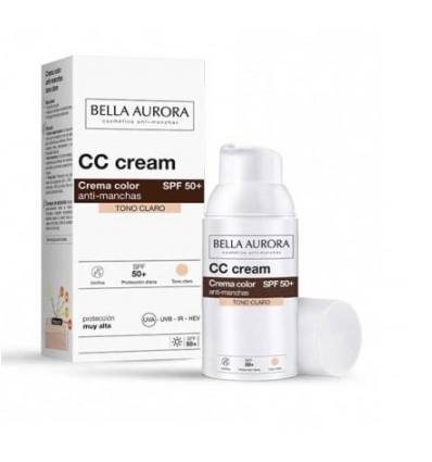 BELLA AURORA CC CREAM TONO CLARO SPF 50 - 30 ML