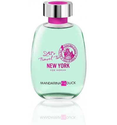 MANDARINA DUCK LET´S TRAVEL TO NEW YORK FOR WOMAN EDT 100 ml SIN CAJA