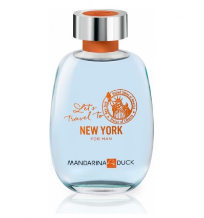 MANDARINA DUCK LET´S TRAVEL TO NEW YORK FOR MEN EDT 100 ml SIN CAJA