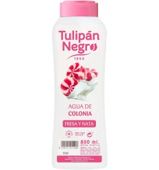 TULIPÁN NEGRO FRESA & NATA AGUA DE COLONIA 800 ml