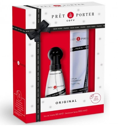 PRET A PORTER EDT 50 ML SPRAY + DEO SPRAY 200 ML