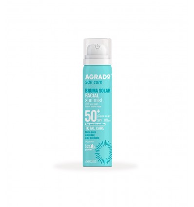 AGRADO BRUMA SOLAR FACIAL SPF 50 TACTO SECO 75 ml