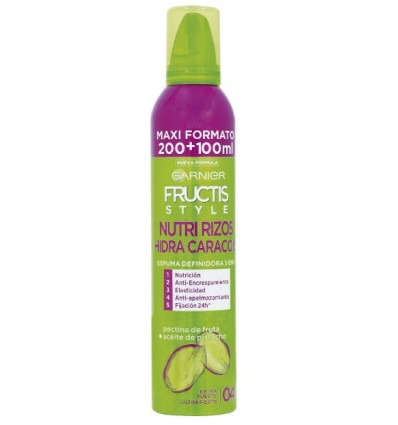 FRUCTIS NUTRI RIZOS ESPUMA EXTRA-FUERTE 04 200 +100 ml