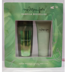 ISABELLA ROSSELLINI MY MANIFESTO PARFUM BODY SP DEO 75 ml + GEL 75 ml WOMAN