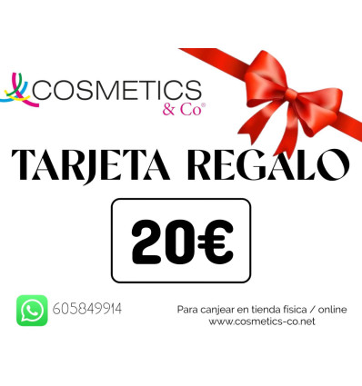 TARJETA REGALO 20 €