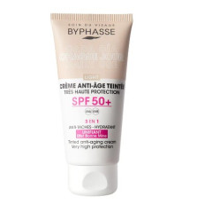 BYPHASSE CREMA FACIAL SPF 50 3EN1 TONO LIGHT 50 ml