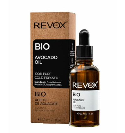 REVOX BIO ACEITE DE AGUACATE 100 % PURO 30 ml