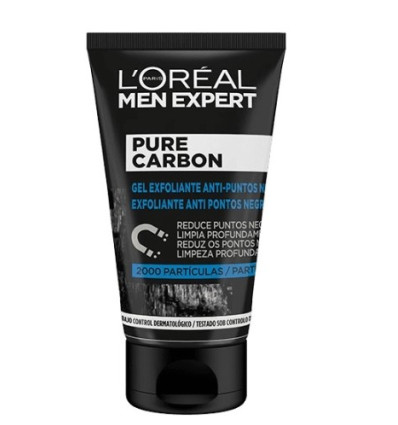 LOREAL MEN EXPERT PURE CARBON GEL EXFOLIANTE ANTI PUNTOS NEGROS 100 ml