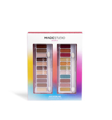 MAGIC STUDIO COLORFUL MATTEvsMETAL EYESHADOW PALET R 56189