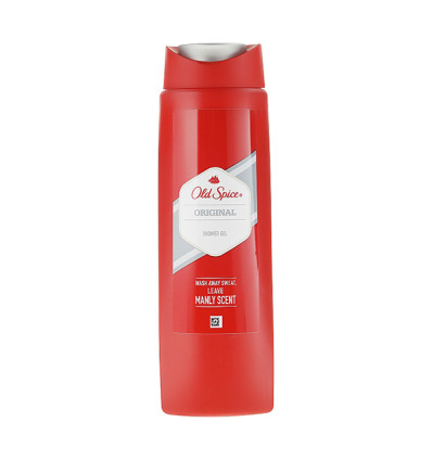 OLD SPICE ORIGINAL GEL PERFUMADO 400 ml + DESODORANTE SPRAY 150 ml