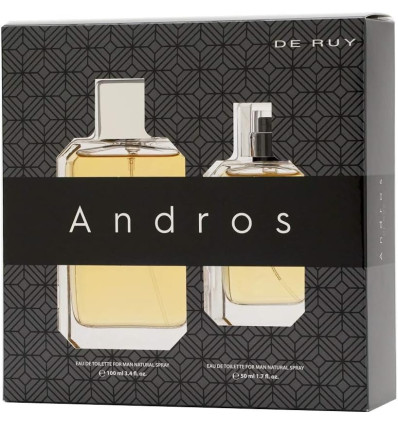 ANDROS EDT 100 ml SPRAY + EDT 50 ml SPRAY MEN