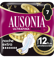 AUSONIA ULTRAFINA NOCHE EXTRA 7 COMPRESAS