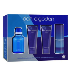 DON ALGODON EDT 100 ml SPRAY + AFTER SHAVE 75 ml + GEL 75 ml + DEO SPRAY 150 ml