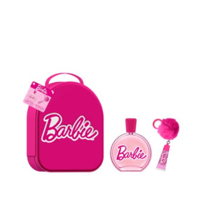 BARBIE NECESER EDT 100 ml SPRAY + LIPGLOSS