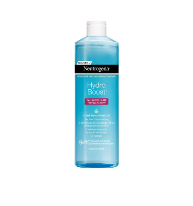 NEUTROGENA HYDRO BOOST AGUA MICELAR TRIPLE ACCIÓN 400 ml