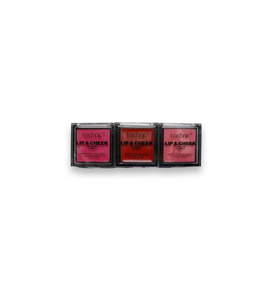 3 unidades TECHNIC LIP & CHEEK TINT 3,5 g LABIOS Y MEJILLAS Ref. 25609