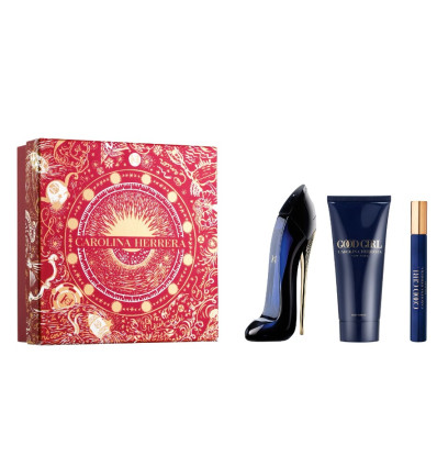 CAROLINA HERRERA GOOD GIRL EAU DE PARFUM 80 ml SPRAY + EAU DE PARFUM 10 ml SPRAY + BODY LOTION 100 ml