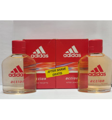 ADIDAS ACTION EDT 100 ml + AFTER SHAVE 100 ml