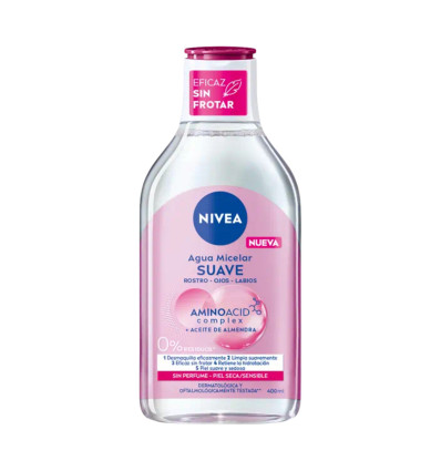 NIVEA AGUA MICELAR PIEL SECA 400 ml