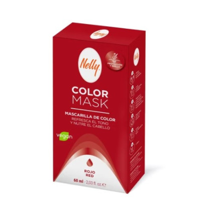 NELLY MASCARILLA DE COLOR ROJO 60 ml