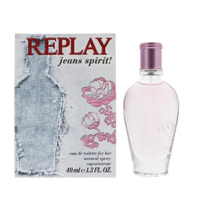 REPLAY JEANS SPIRIT EDT 40 ml SPRAY FOR HER