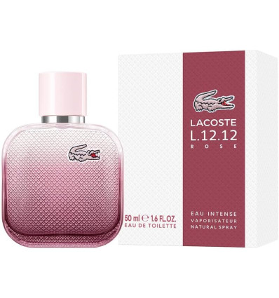 LACOSTE L.12.12 ROSE EAU INTENSE 50 ml SPRAY WOMAN