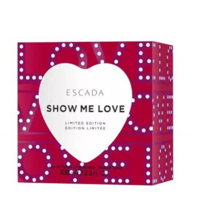 ESCADA SHOW ME LOVE EAU DE PARFUM 100 ml SPRAY LIMITED EDITION WOMAN