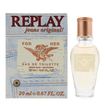 REPLAY JEANS ORIGINAL FOR HER EDT 20 ml SPRAY