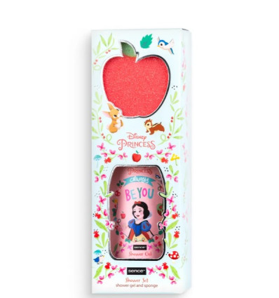 SENCE DISNEY PRINCESS SHOWER GEL 300 ml + ESPONJA