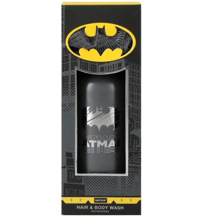 SENCE BATMAN HAIR & BODY WASH 300 ml + ESPONJA